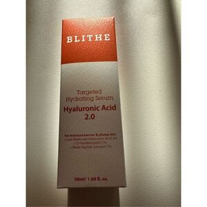 BLITHE Targeted Hydrating Serum, 50ml | with Hyaluronic Acid 2.0,